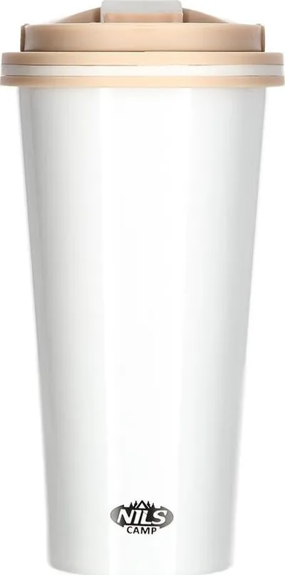 Termus Nils Extreme Nils Camp NCB18, 500ml, çelik inox, i bardhë - 1