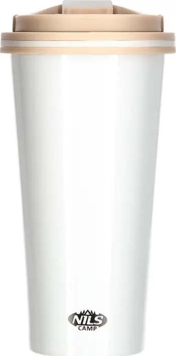 Termus Nils Extreme Nils Camp NCB18, 500ml, çelik inox, i bardhë