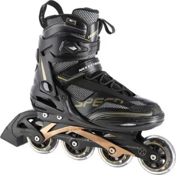 Patina inline Nils Extreme NA2150, rrota 80mm, madhësia 44, e zezë