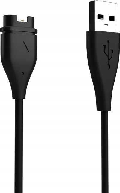 Kabllo karikimi FIXED USB për Garmin Vivoactive 4S dhe orë të tjera Garmin, e zezë - 1