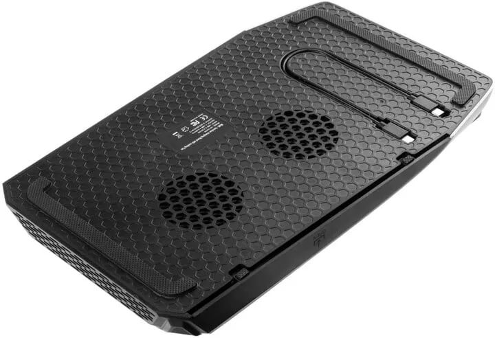 Stacion karikimi shumëfunksional FIXED për PlayStation 5, bardh e zi - 5