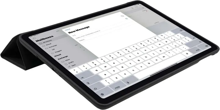 Mbrojtëse FIXED Padcover me mbështetëse për Apple iPad 10.2 "(2019/2020/2021, Sleep & Wake, e zezë - 3