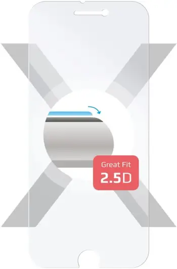 Xham mbrojtës FIXED për Apple iPhone 6/6S/7/8/SE (2020/2022), 0.33 mm