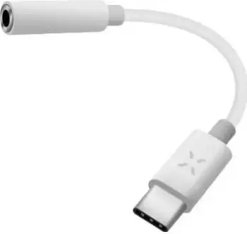 Kabllo FIXED, me çip DAC, për lidhje të dëgjueseve, e bardhë