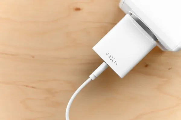 Karikues FIXED USB-C, PD, 30W, USB-C + USB-A, i bardhë - 5