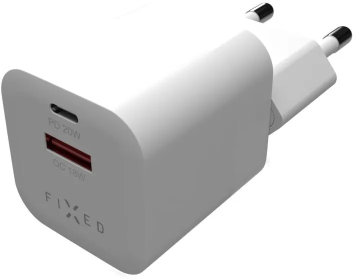 Karikues FIXED Mini me USB-C + USB-A, PD & QC 3.0, 20W, i zi - 2