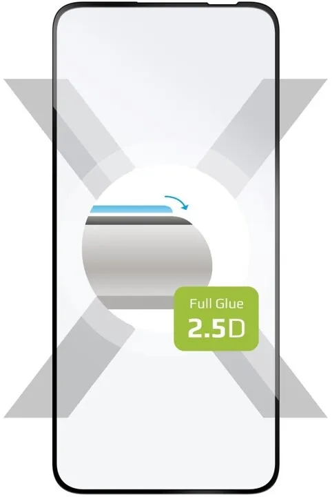 Xham mbrojtës FIXED Full-Cover për Samsung Galaxy A54 5G, i zi - 1