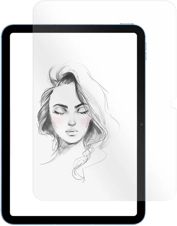 Xham mbrojtës FIXED PaperGlass për Apple iPad 10.9" (2022), transparent - 1