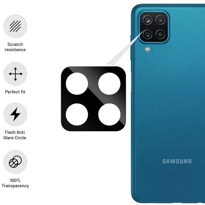 Xham mbrojtës FIXED për kamerë për Samsung Galaxy A12 - 2