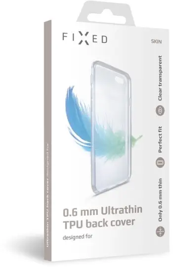 Mbrojtëse FIXED TPU për Xiaomi Mi Note 10 Lite, 0.6 mm, e qartë