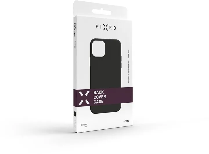 Mbrojtëse FIXED Story për Apple iPhone 13, e zezë - 3