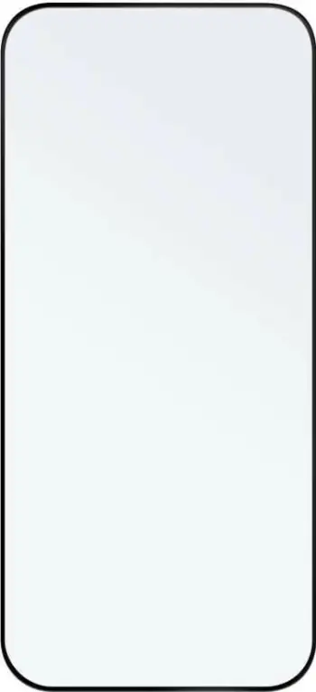 Xham mbrojtës Fixed Full-Cover për Apple iPhone 16 Pro Max, i zi
