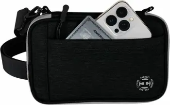 Kuti dart Harrows Smart Case 6 XL, për 6 shigjeta, me brez shpatulle, gri e zezë