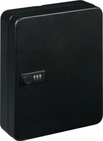 Kabinet çelësash Yale YKB/540/CB2, kapacitet i madh, i zi mat