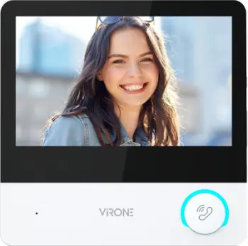 Monitor video Orno CETI, 7", ekran me prekje, i bardhë
