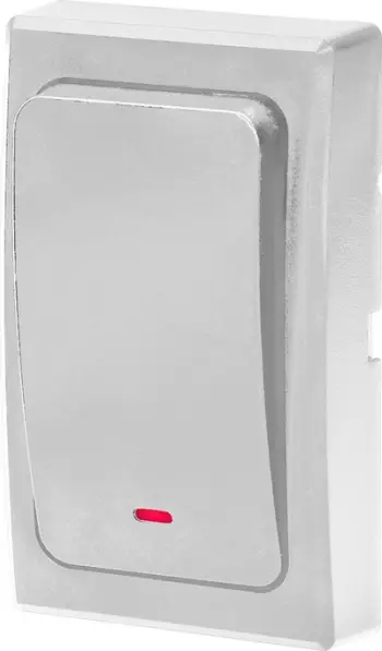 Buton zile pa bateri Orno ONDO AC, wireless, i bardhë