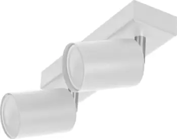 Spot tavani Adviti AD-OP-6194WGU10, 2x GU10, i bardhë