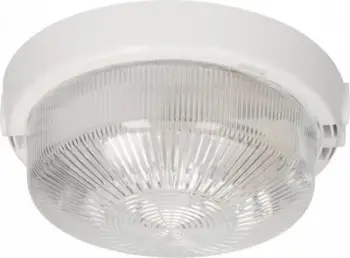 Llambë tavani Orno TRIO, 75W, E27, IP44, IK10, transparente