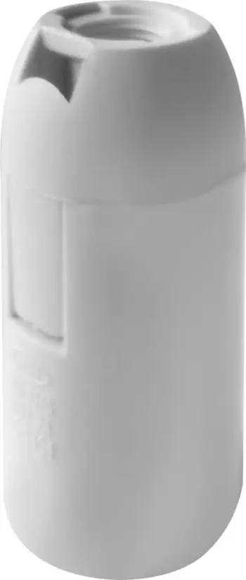 Mbajtëse llambe Orno Thermoplastic E14, materiale termoplastike, e bardhë