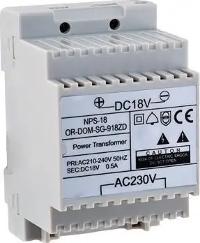 Furnizim energjie Orno SAGITTA, 18V DC, 650mA, gri