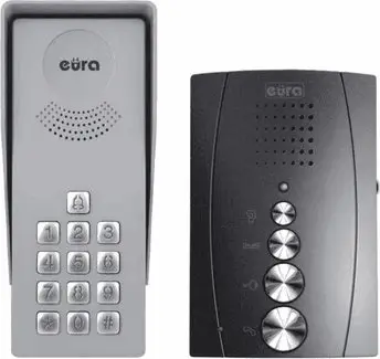 Interfon Orno EURA ADP-38A3 ENTRA, pa receptor, panel me kod, grafit