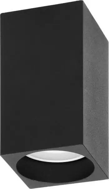 Llampë tavani Orno BARBRA DLS GU10 AD-OD-6142BGU10, 50W, IP20, katrore, e zezë