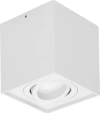 Lampë tavanore Orno CAROLIN DLS, GU10 35W, IP20, katrore, e bardhë