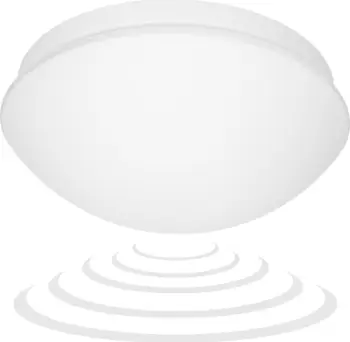 Lampë tavani Orno MARIN, 60W E27, sensor lëvizjeje, IP44, e bardhë