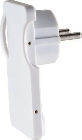 Prizë me kënd të drejtë Orno (OR-AE-1311/W), 2P, 16A, 250V, e bardhë