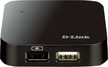 USB Hub D-Link DUB-H4, 4 porte USB 2.0, e zezë
