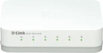 Switch D-Link GO-SW-5G, 5 porta, Ethernet Gigabit, i bardhë