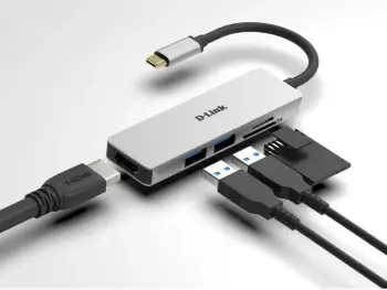 Replikues i porteve D-Link DUB-M530, 5in1, 1x HDMI, 2x USB 3.0