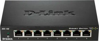 Switch D-Link DGS-108, 8x Gigabit Ethernet, i zi