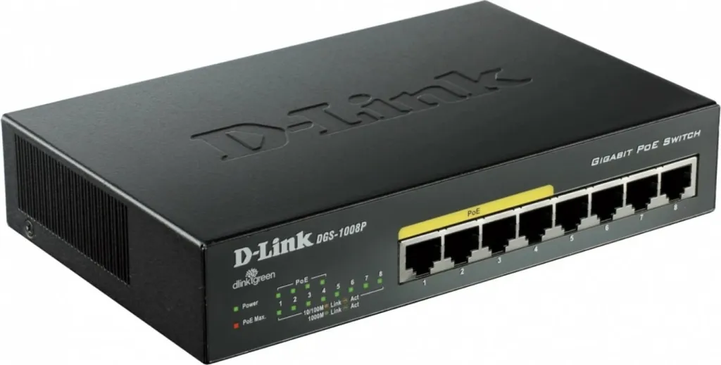 Switch D-Link DGS-1008P - 2