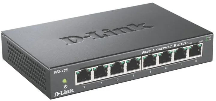 Switch D-Link DES-108 - 1