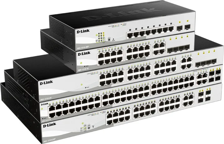 Switch D-Link DGS-1210-08P - 1