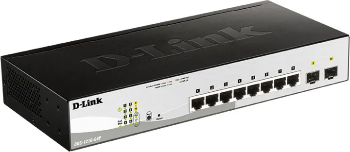 Switch D-Link DGS-1210-08P - 2