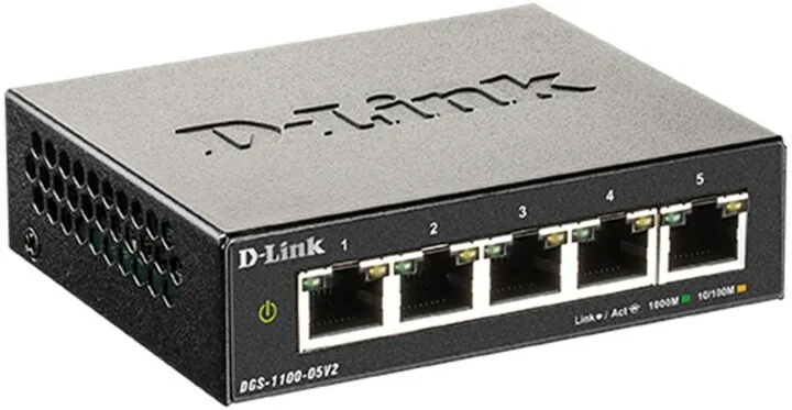 Switch D-Link DGS-1100-05V2 - 2