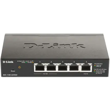 Switch D-Link DGS-1100-05PDV2 M PoE, 5 porte