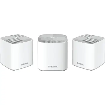 Sistem Wi-Fi D-Link COVR AX1800, Dual Band, Mesh, 1800 Mbit/s, Bardhë