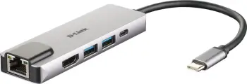 Docking Station D‑Link DUB‑M520 – Argjend/Zezë