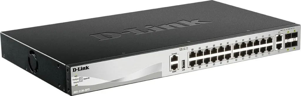 Switch D-Link DGS-3130-30TS/E, 30 porta, Gigabit, i zi - 1
