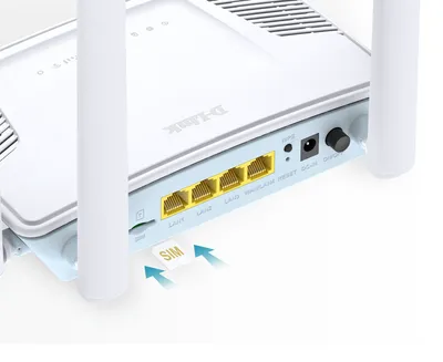 Wi-fi Router D-Link 4G LTE N300, G403C - 5