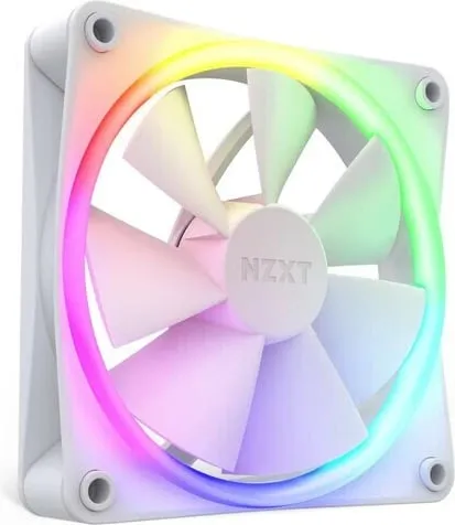 Ventilator NZXT F120 RGB, 120mm, i bardhë - 1