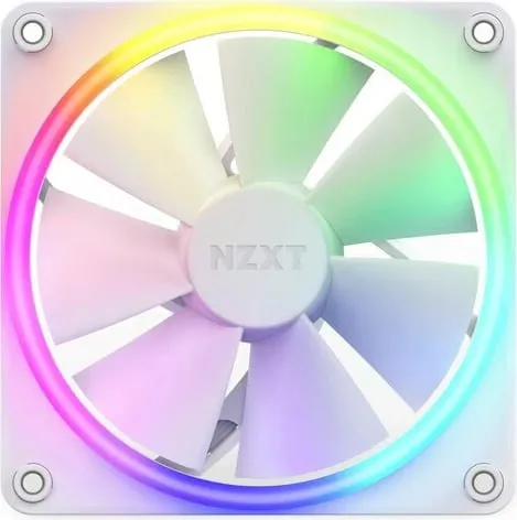 Ventilator NZXT F120 RGB, 120mm, i bardhë - 2