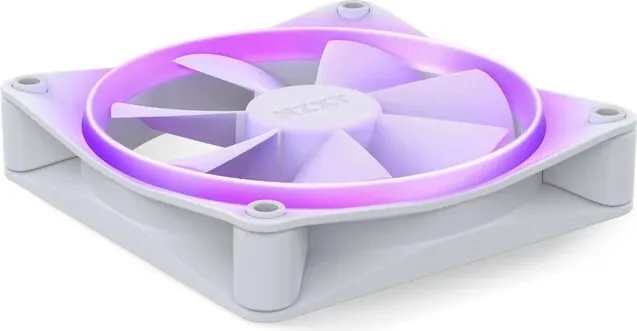 Ventilator NZXT F120 RGB, 120mm, i bardhë - 4
