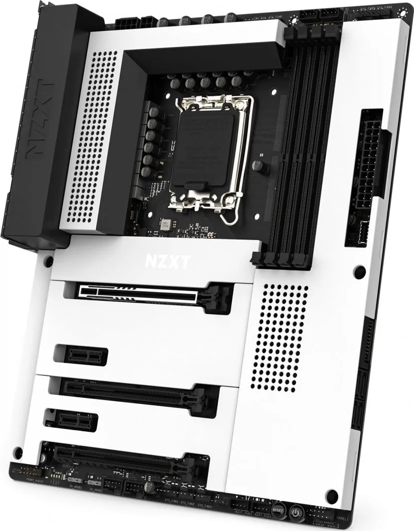 Pllakë amë Nzxt N7-Z790, e bardhë - 2