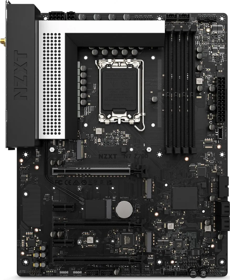 Pllakë amë Nzxt N7-Z790, e bardhë - 3