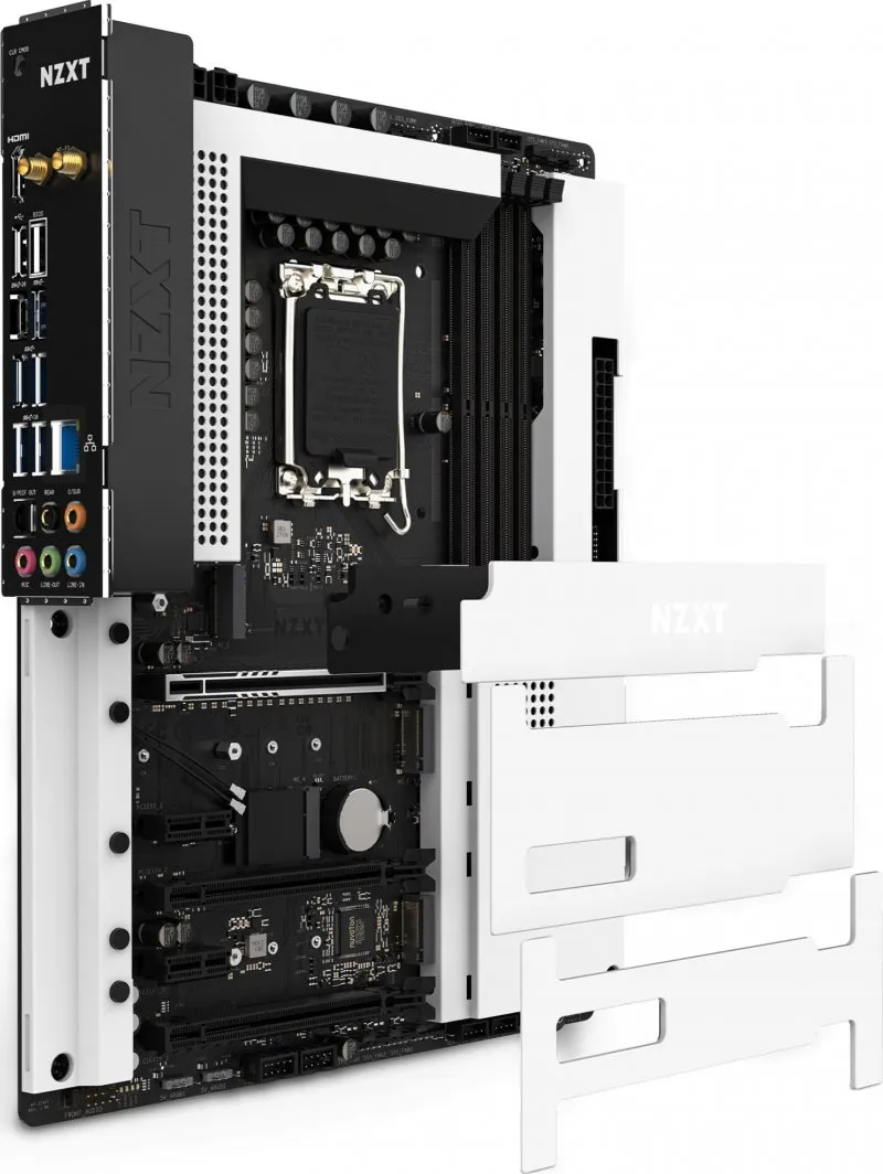 Pllakë amë Nzxt N7-Z790, e bardhë - 4