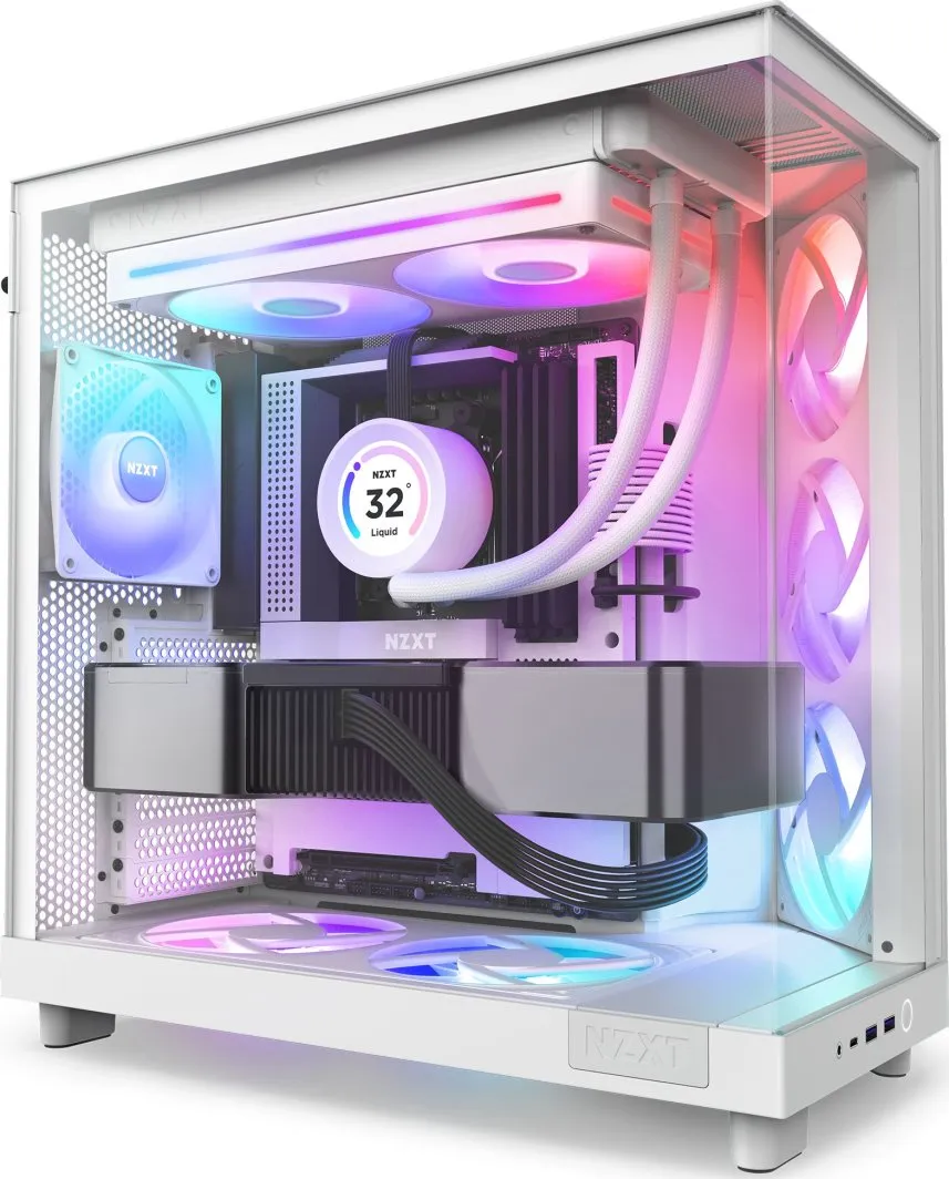Ftohës Nzxt F280 RGB Core (RF-U28HF-W1), 140 mm - 6